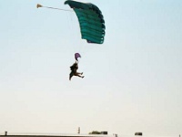 USA ID Caldwell 2002JUL21 FITZY SkydiveIdaho 005  Please return your hostess to the upright and normal position in preparation for landing!!! : 2002, Americas, Caldwell, Idaho, July, North America, Skydive Idaho, Skydiving, USA